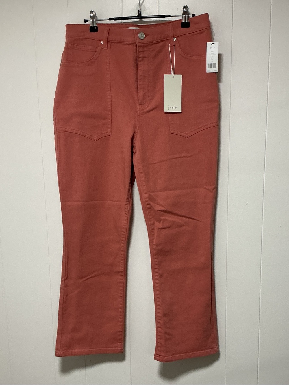 Joie Women's Rusty Terracotta Straight-Leg Jeans